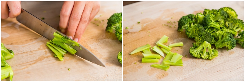 Broccoli Blanched with Sesame Oil 1