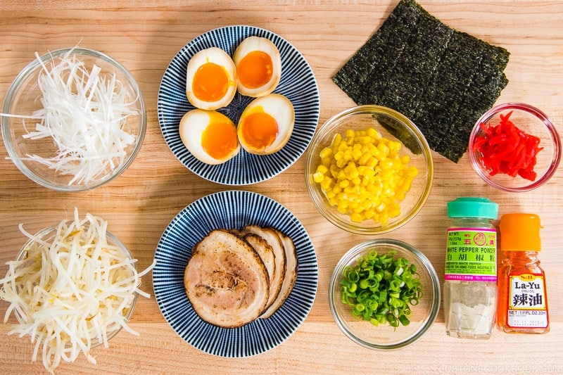 Miso Ramen Ingredients 2