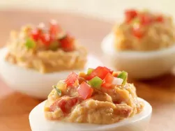 Salsa Deviled Eggs