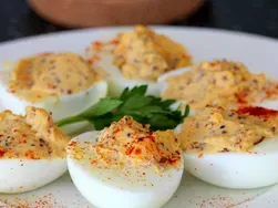 Sriracha Deviled Eggs