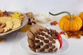 Turkey Cheese Ball for Thanksgiving