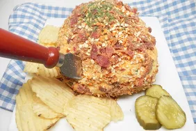 Bacon and Dill Pickle Cheese Ball