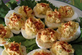 Di's Delicious Deluxe Deviled Eggs